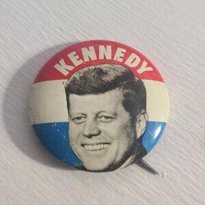 JFK 1960 USA Campaign Button Lapel Pin
